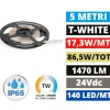 Strisce Led-Selezionato da Mazzolaluce Striscia led 24vdc da 2700k a 6000k 17,3w-mt ip65 da esterno