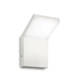 Applique Da Esterno-Ideal Lux Style ap 4000k applique da esterno bianco led 9w