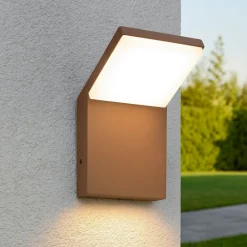 Applique Da Esterno-Ideal Lux Style ap 4000k applique da esterno marrone