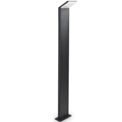 Lampioni Da Giardino-Ideal Lux Style pt h100 lampione da giardino ip54 led 9w 3000k