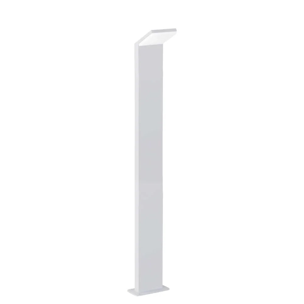 Lampioni Da Giardino-Ideal Lux Style pt h100 3000k lampione da giardino led 9w bianco