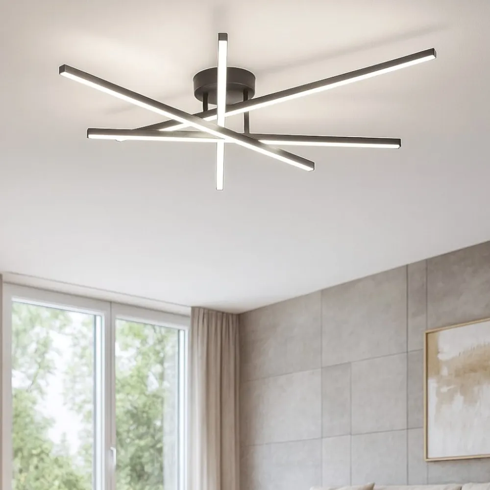 Plafoniere Moderne-Perenz Illuminazione Syncro plafoniera led 58w cct moderna