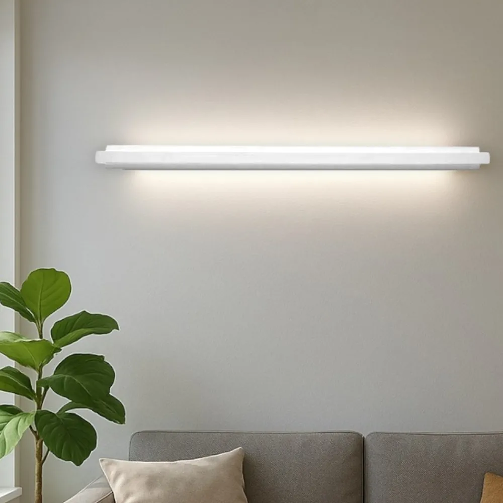 Applique Da Parete-Stilnovo Tablet lama applique bianco led 31w 3000k parabola girevole