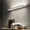 Applique Da Parete-Stilnovo Tablet applique led bianco parabola girevole 19w 3000k