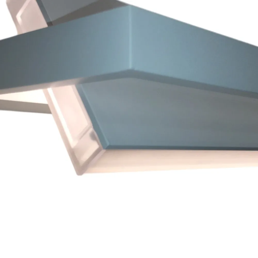 Applique Da Parete-Stilnovo Tablet applique moderna led 19w 3000k orientabile bianca