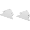 Strisce Led-Gea Luce Tappi bianchi di chiusura per profilo lubiana d