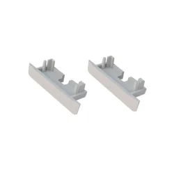 Strisce Led-Selezionato da Mazzolaluce Tappi di chiusura in plastica 2pz per profilo da incasso strip led