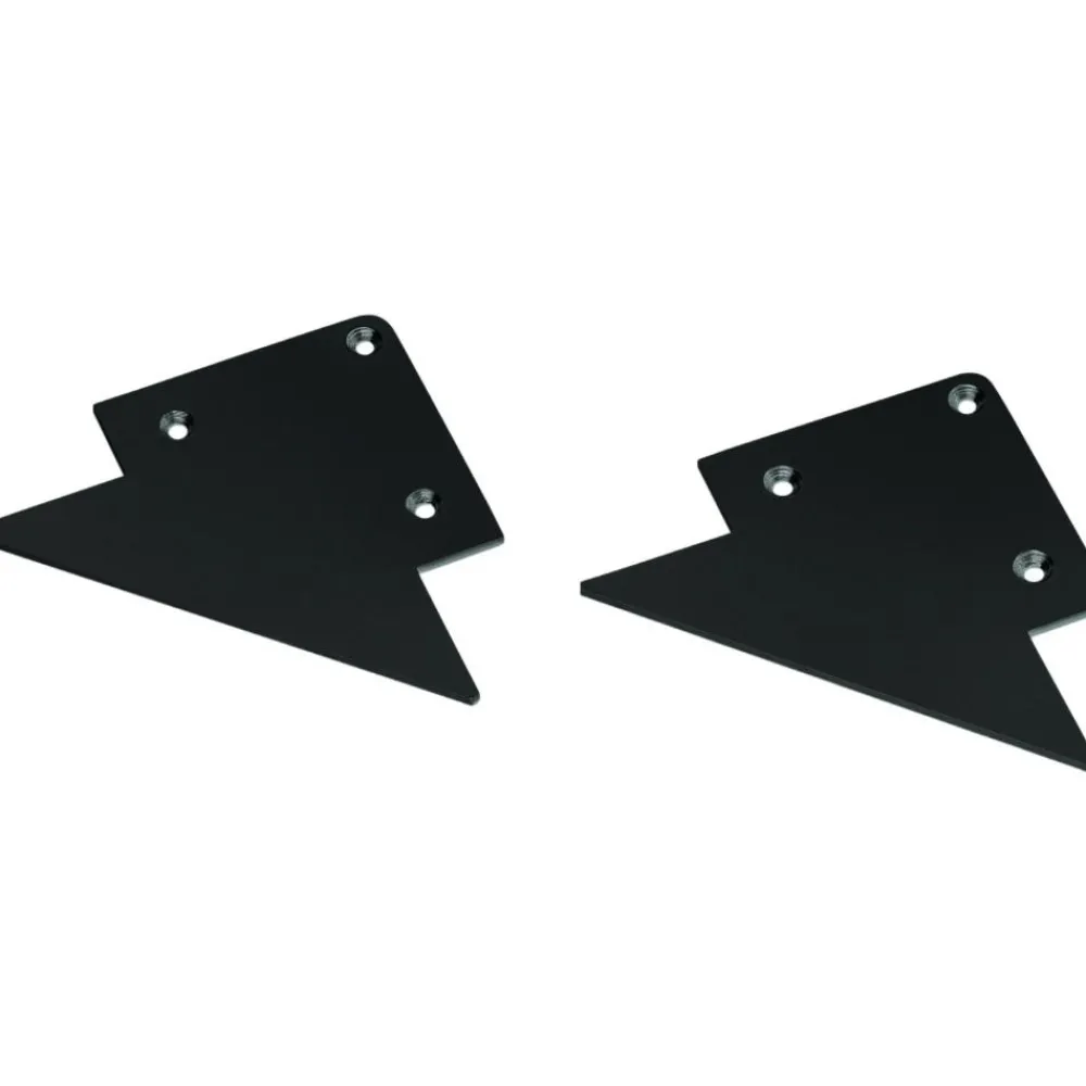 Strisce Led-Gea Luce Tappi testate di chiusura nero per profilo lubiana d