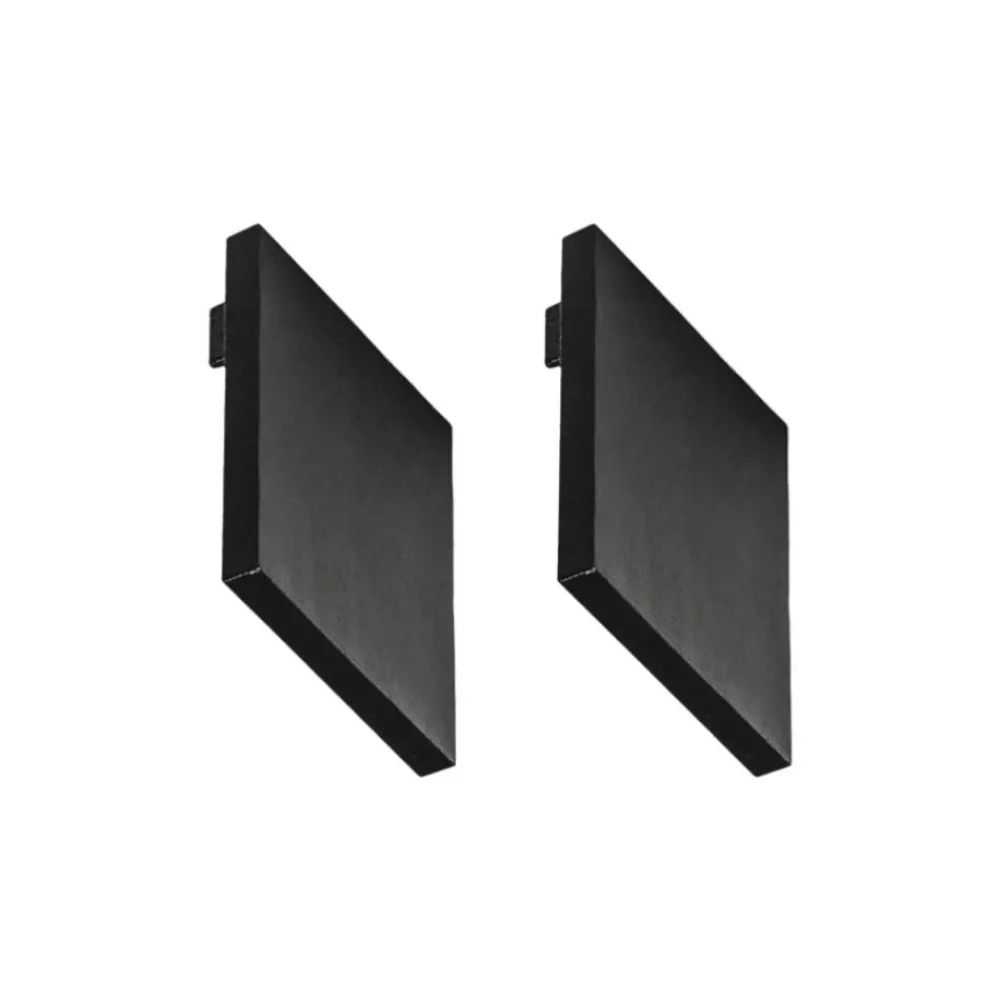 Strisce Led-Gea Luce Tappi testate di chiusura terminali nero per profilo