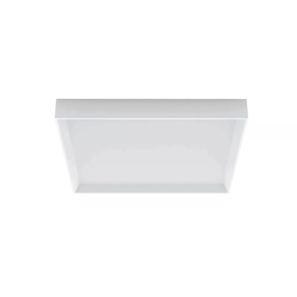 Plafoniere Moderne-Linea Light Tara plafoniera led 26w 3000k bianca quadrata