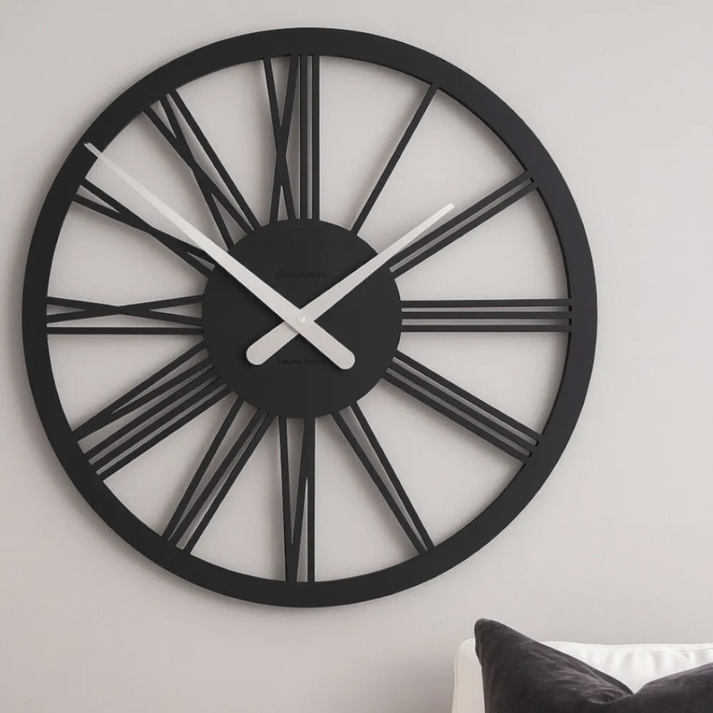 Orologi Da Parete Moderni-Selezionato da Mazzolaluce Tarquinio nero orologio da parete 45 numeri romani in legno