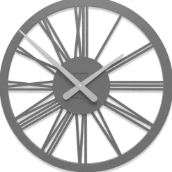 Orologi Da Parete Moderni-Selezionato da Mazzolaluce Tarquinio orologio da parete 45 numeri romani grigio quarzo in legno