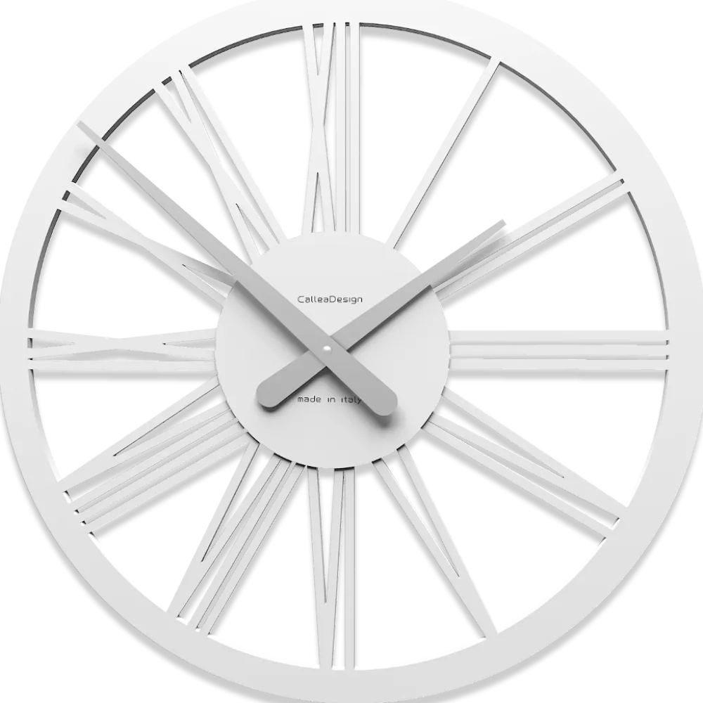Orologi Da Parete Moderni-Selezionato da Mazzolaluce Tarquinio orologio da parete bianco 45 numeri romani legno