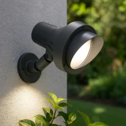 Faretti Da Esterno-Ideal Lux Terra ap1 big faretto da parete orientabile per esterno antracite ip65