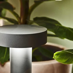 Lampioni Da Giardino-Ideal Lux Tesla pt4 h60 lampe lampione da giardino antracite