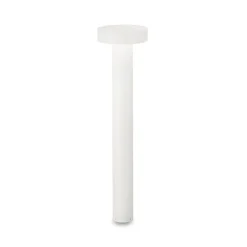Lampioni Da Giardino-Ideal Lux Tesla pt4 h80 lampione da giardino 80cm bianco design ip44