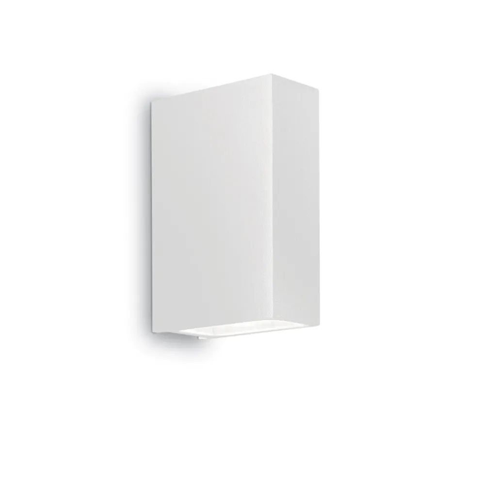 Applique Da Esterno-Ideal Lux Tetris-2 ap2 applique da esterno bianco piatto ip44