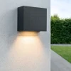 Applique Da Esterno-Ideal Lux Tetris-1 ap1 applique per esterno nero ip44