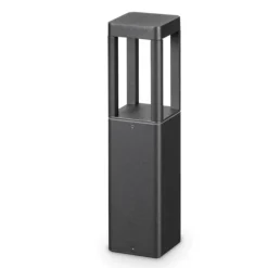 Lampioni Da Giardino-Ideal Lux Tifone pt h35 lampione da esterno antracite led 3000k