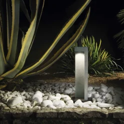 Lampioni Da Giardino-Ideal Lux Titano pt h49 lampioncino da giardino led 7w 4000k ip55