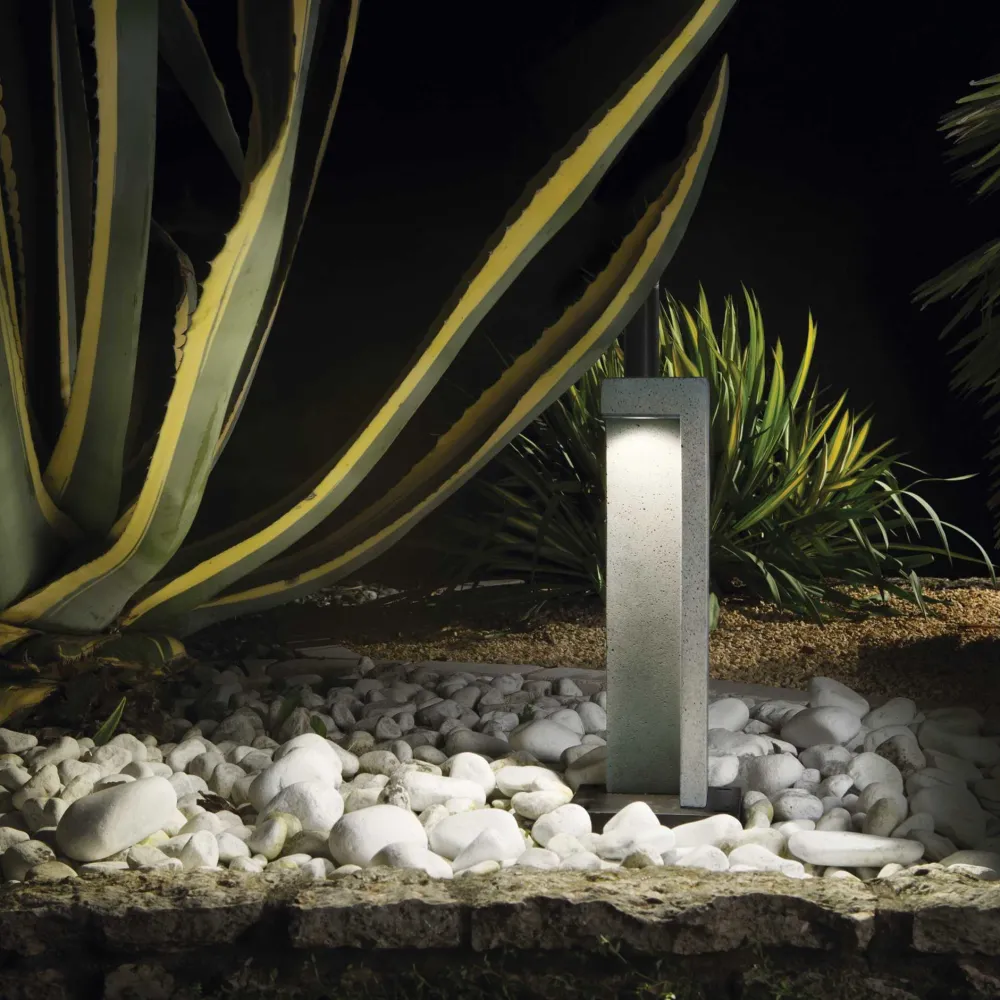 Lampioni Da Giardino-Ideal Lux Titano pt h49 lampioncino da giardino led 7w 4000k ip55