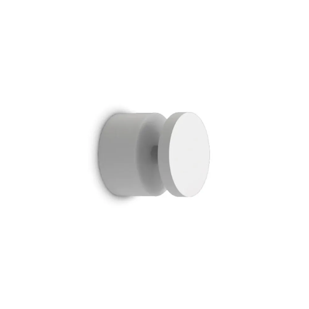 Applique Da Esterno-Ideal Lux Toffee ap applique da esterno bianca led ip65