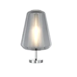 Abat Jour-Top Light Toplight abat-jour da comodino vetro fume moderna