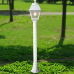 Lampioni Da Giardino-Top Light alba lampione bianco per giardino moderno design lanterna