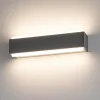 Applique Da Parete-Top Light applique bios dm antracite moderna led 12w 3000k 4000k