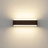 Applique Da Parete-Top Light applique bios dm marrone da parete led 12w 3000k 4000k