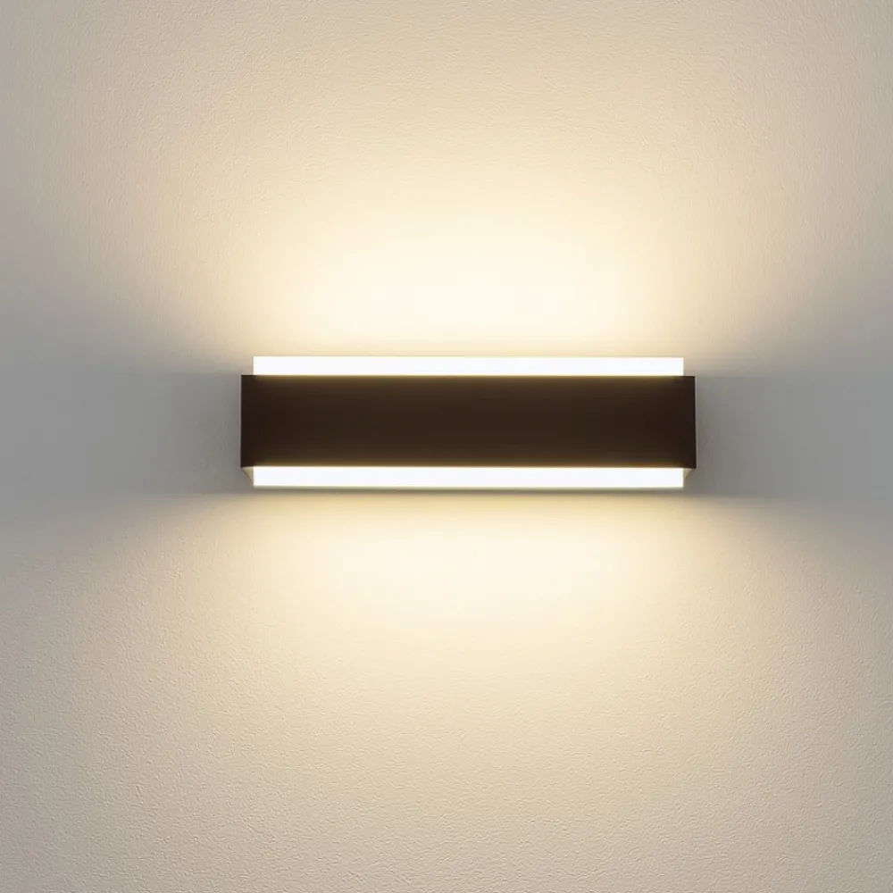 Applique Da Parete-Top Light applique bios dm marrone da parete led 12w 3000k 4000k