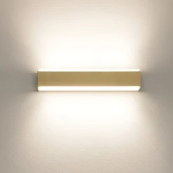 Applique Da Parete-Top Light applique bios oro rettangolare led 3000k 4000k