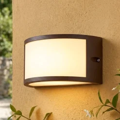 Applique Da Esterno-Top Light applique cairo corten per esterno moderna ip54