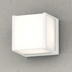 Applique Da Esterno-Top Light applique da esterno moderna dubai bianca ip54
