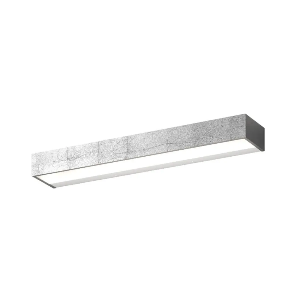 Applique Da Parete-Top Light applique da parete bios foglia argento 24w 3000k 4000k