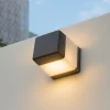 Applique Da Esterno-Top Light applique lodi nera da esterno anti ruggine ip55