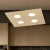 Lampadari Cucina-Top Light Toplight area sabbia lampadario quadrato per cucina moderna