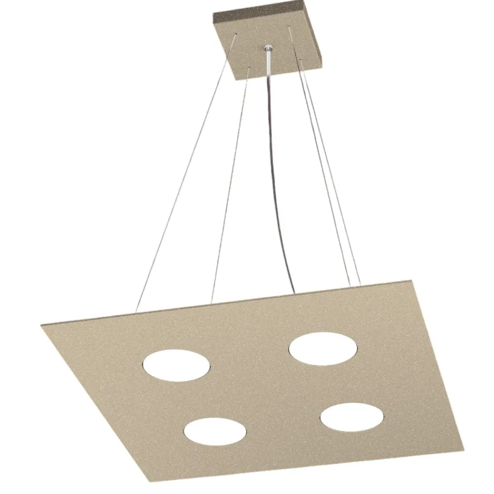 Lampadari Cucina-Top Light Toplight area sabbia lampadario quadrato per cucina moderna