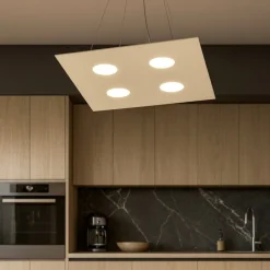 Lampadari Cucina-Top Light Toplight area sabbia lampadario quadrato per cucina moderna