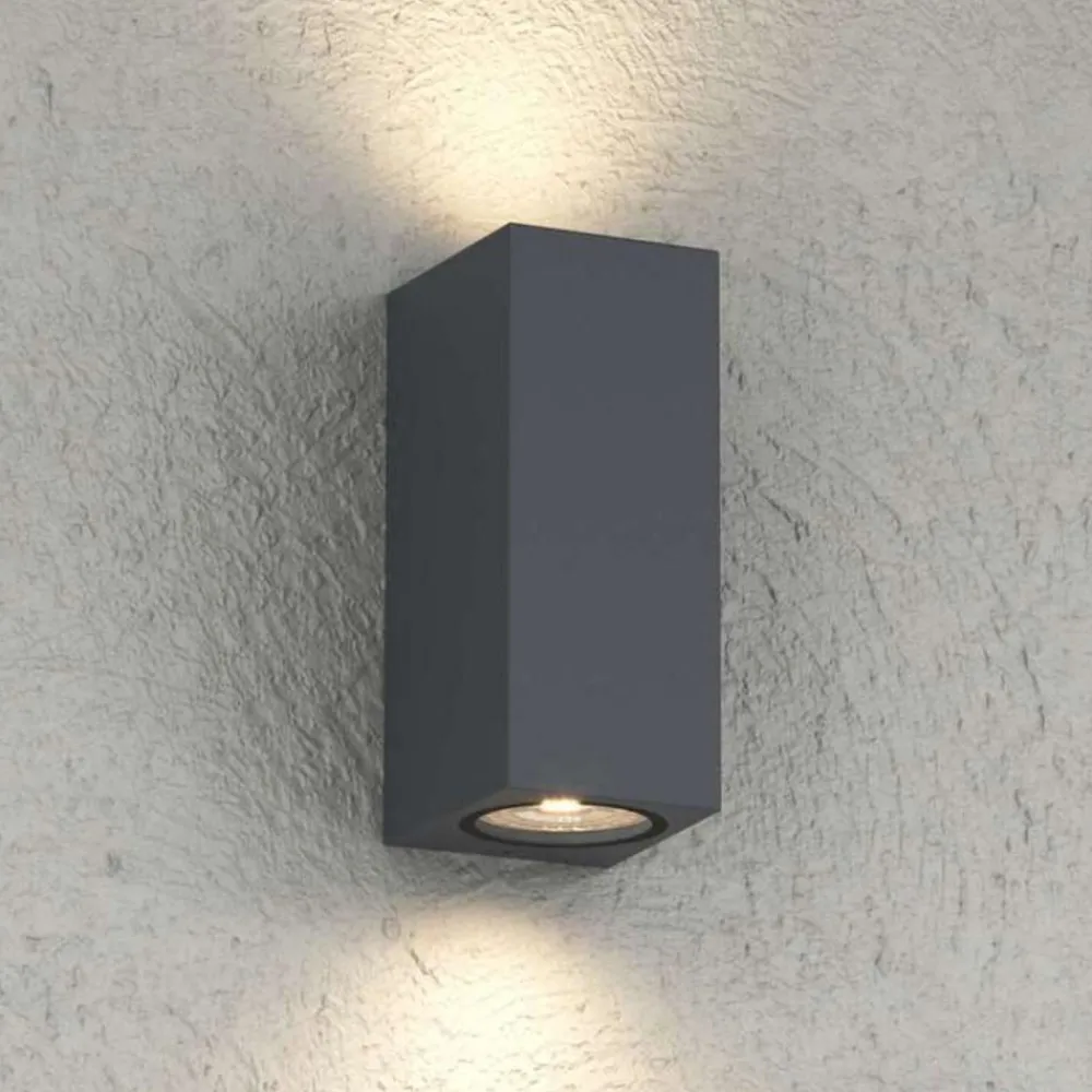 Applique Da Esterno-Top Light atene applique da esterno moderna antracite ip65
