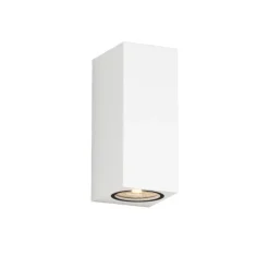 Applique Da Esterno-Top Light atene applique da esterno bianca biemissione luce ip65