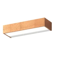 Applique Da Parete-Top Light Toplight bios applique moderna foglia rame 12w 3000k 4000k