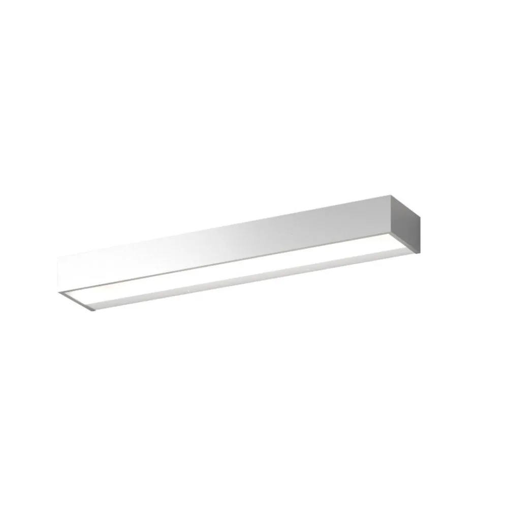Applique Da Parete-Top Light bios argento applique led 24w 3000k 4000k