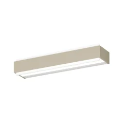 Applique Da Parete-Top Light bios dm applique led 18w sabbia rettangolare