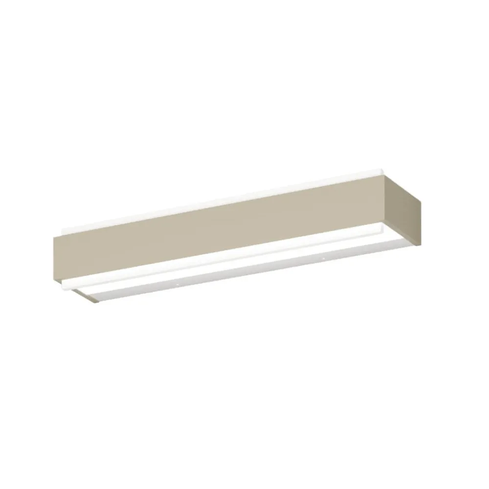 Applique Da Parete-Top Light bios dm applique led 18w sabbia rettangolare