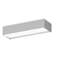 Applique Da Parete-Top Light bios dm applique led moderna rettangolare grigia