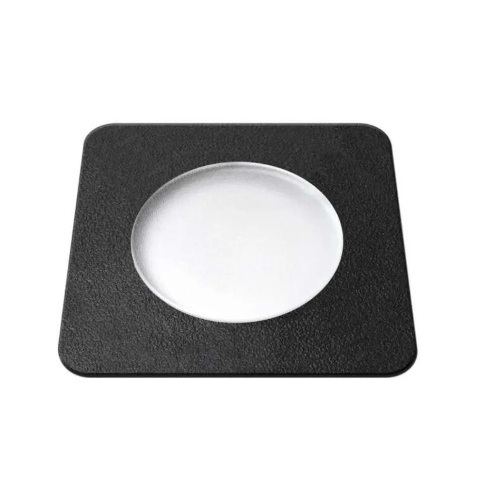 Faretti Da Esterno-Top Light capri faretto da esterno nero incasso pavimento anti corrosione