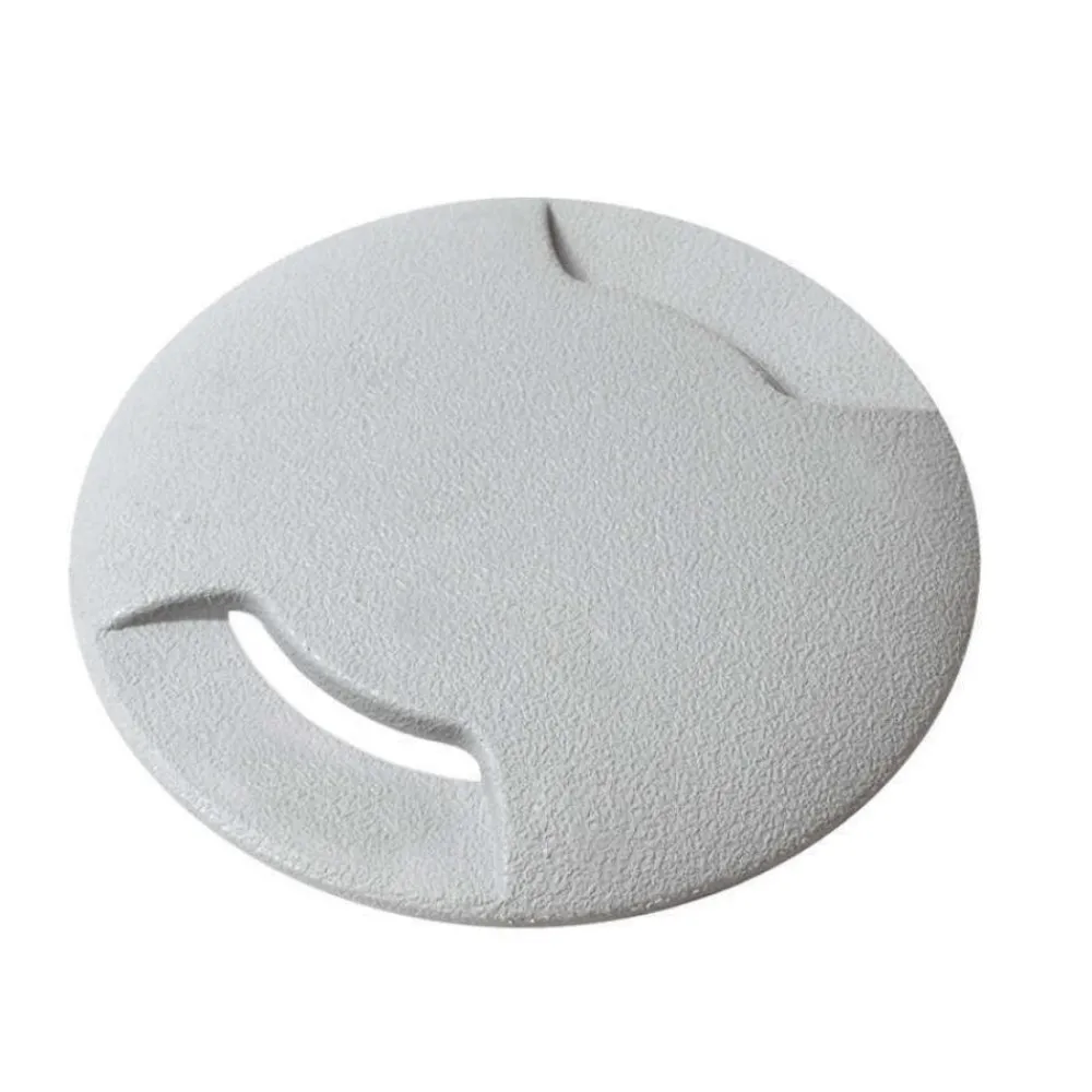 Faretti Da Esterno-Top Light capri grigio faretto rotondo da esterno per incasso pavimento calpestabile ip67