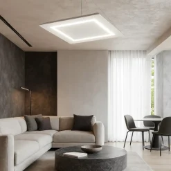 Lampadari Moderni-Top Light carpet bianco per ufficio lampadario led moderno