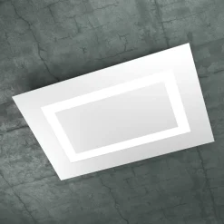 Plafoniere Moderne-Top Light carpet bianco plafoniera led 91w 70cm design moderna